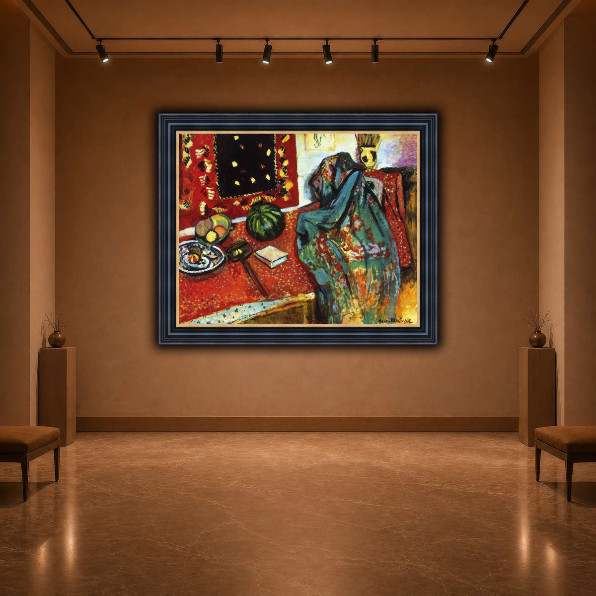 Le_Tapis_rouge,_Intérieur_au_tapis_rouge_Henri_Matisse warm-agallery