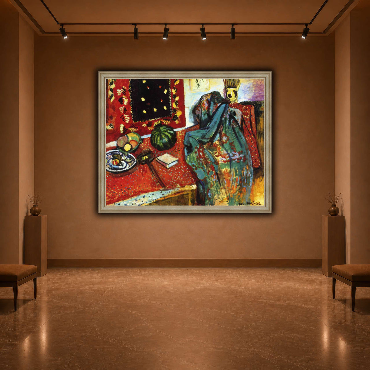 Le_Tapis_rouge,_Intérieur_au_tapis_rouge_Henri_Matisse warm-agallery