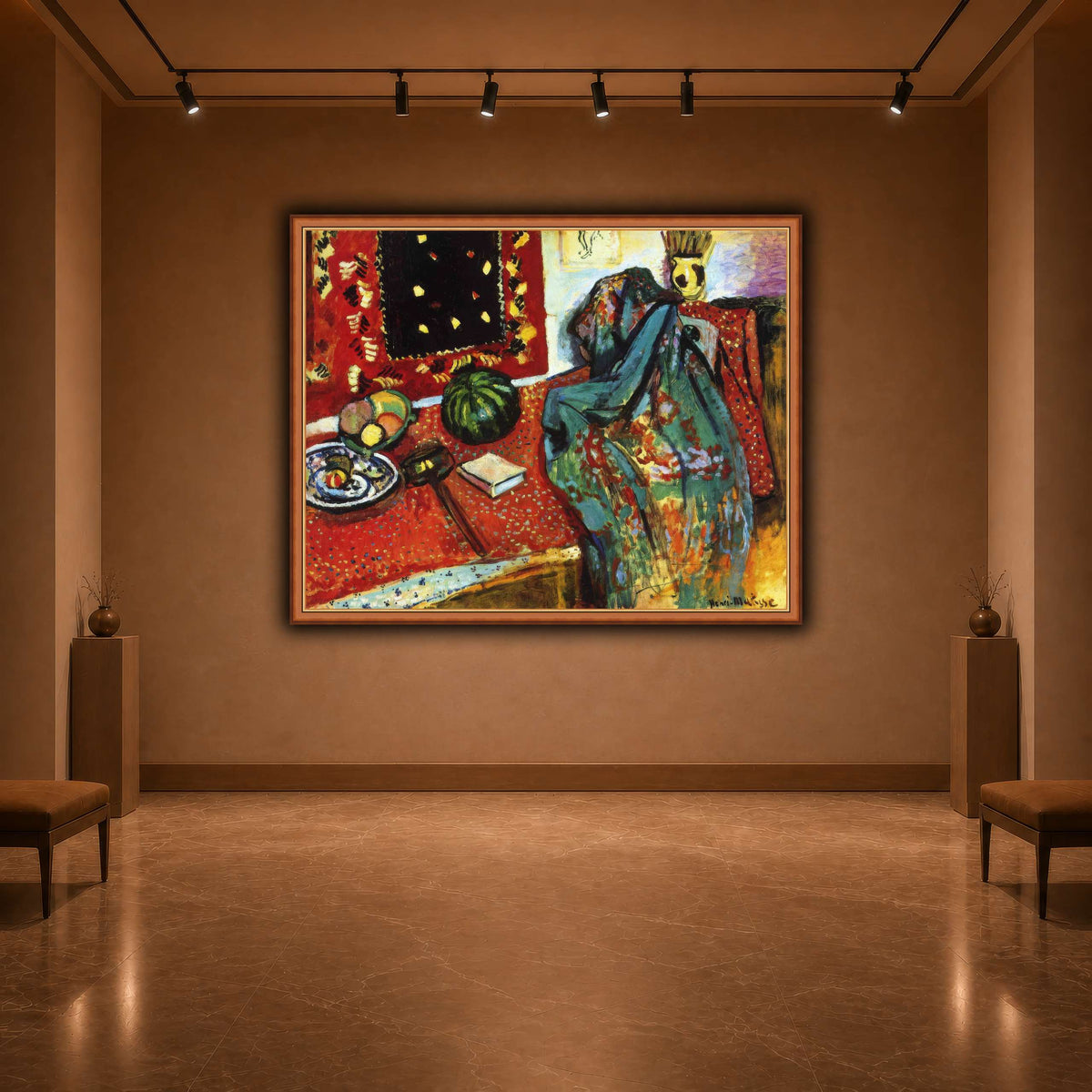 Le_Tapis_rouge,_Intérieur_au_tapis_rouge_Henri_Matisse warm-agallery