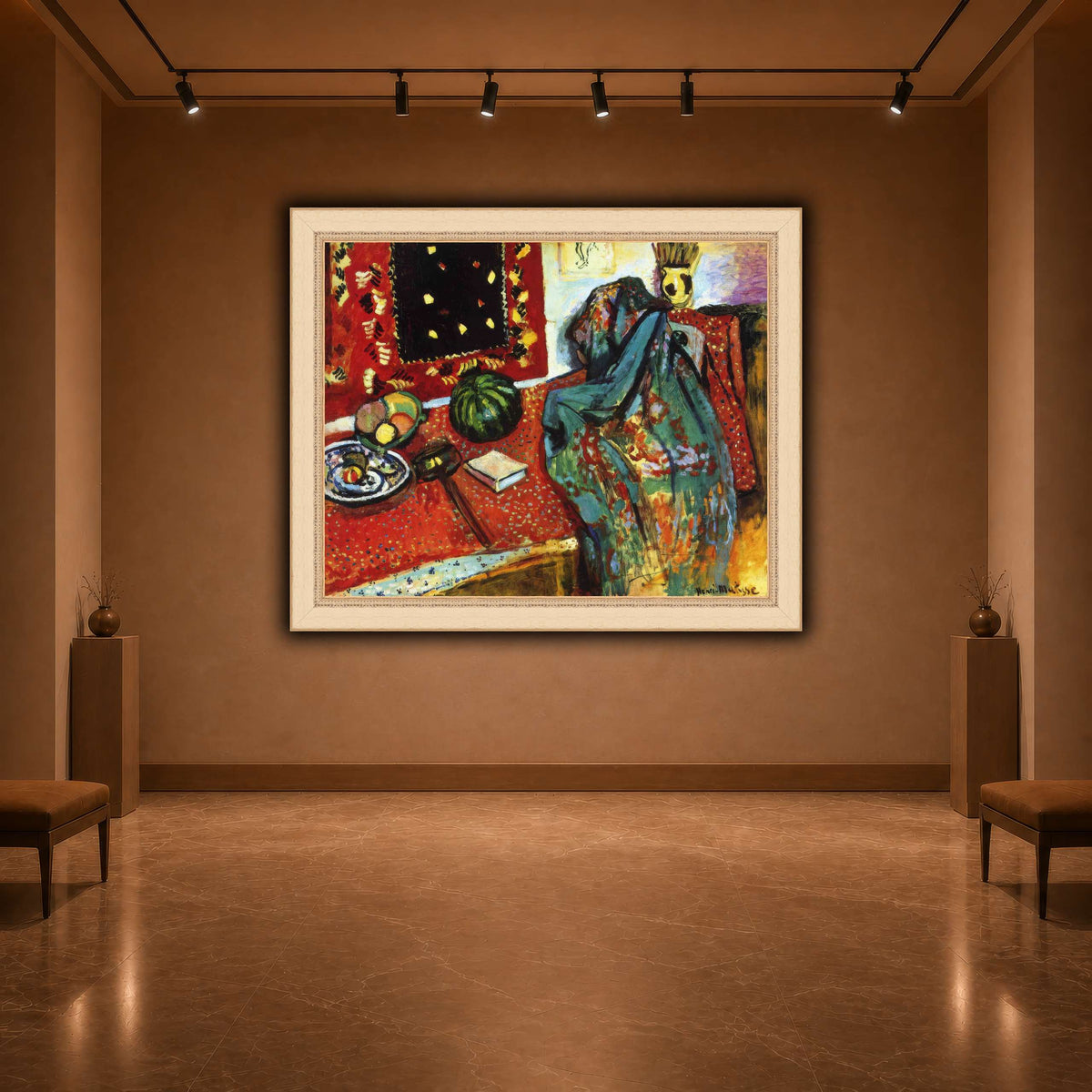 Le_Tapis_rouge,_Intérieur_au_tapis_rouge_Henri_Matisse warm-agallery