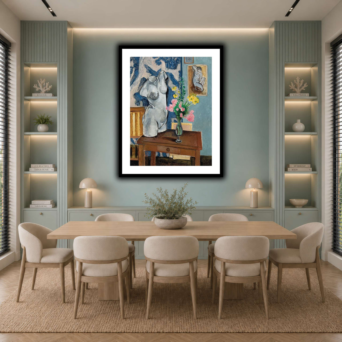 Le_Torse_en_plâtre_Henri_Matisse cool-dining