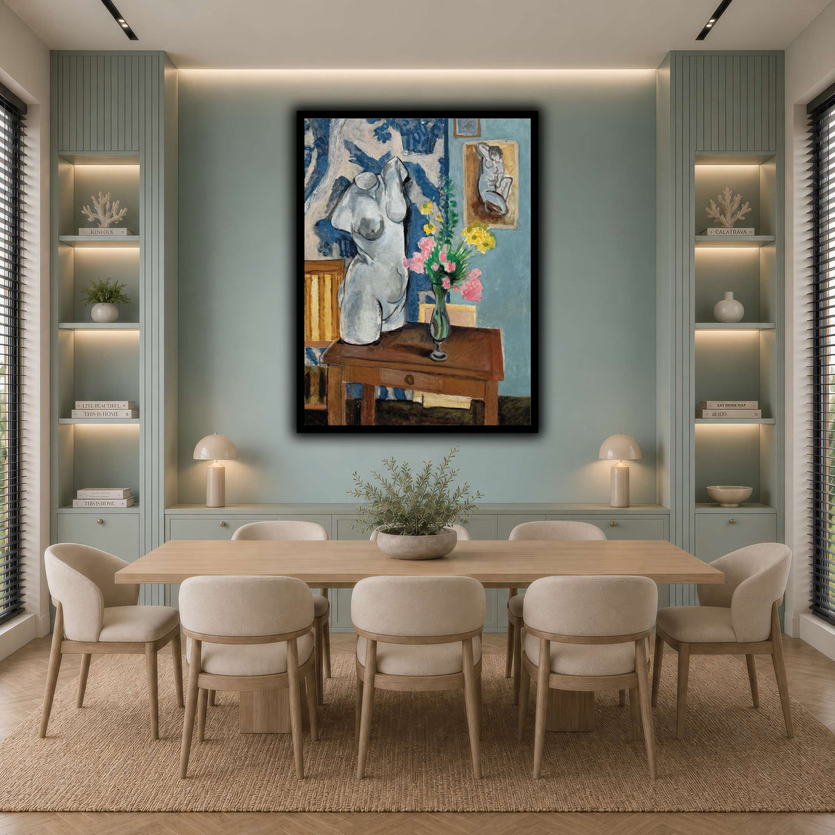 Le_Torse_en_plâtre_Henri_Matisse cool-dining