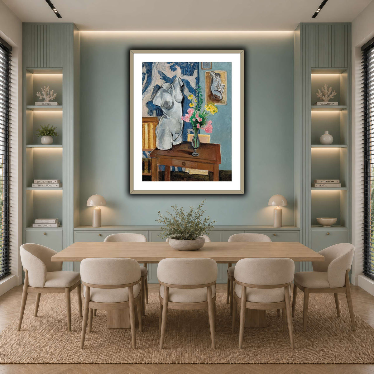 Le_Torse_en_plâtre_Henri_Matisse cool-dining