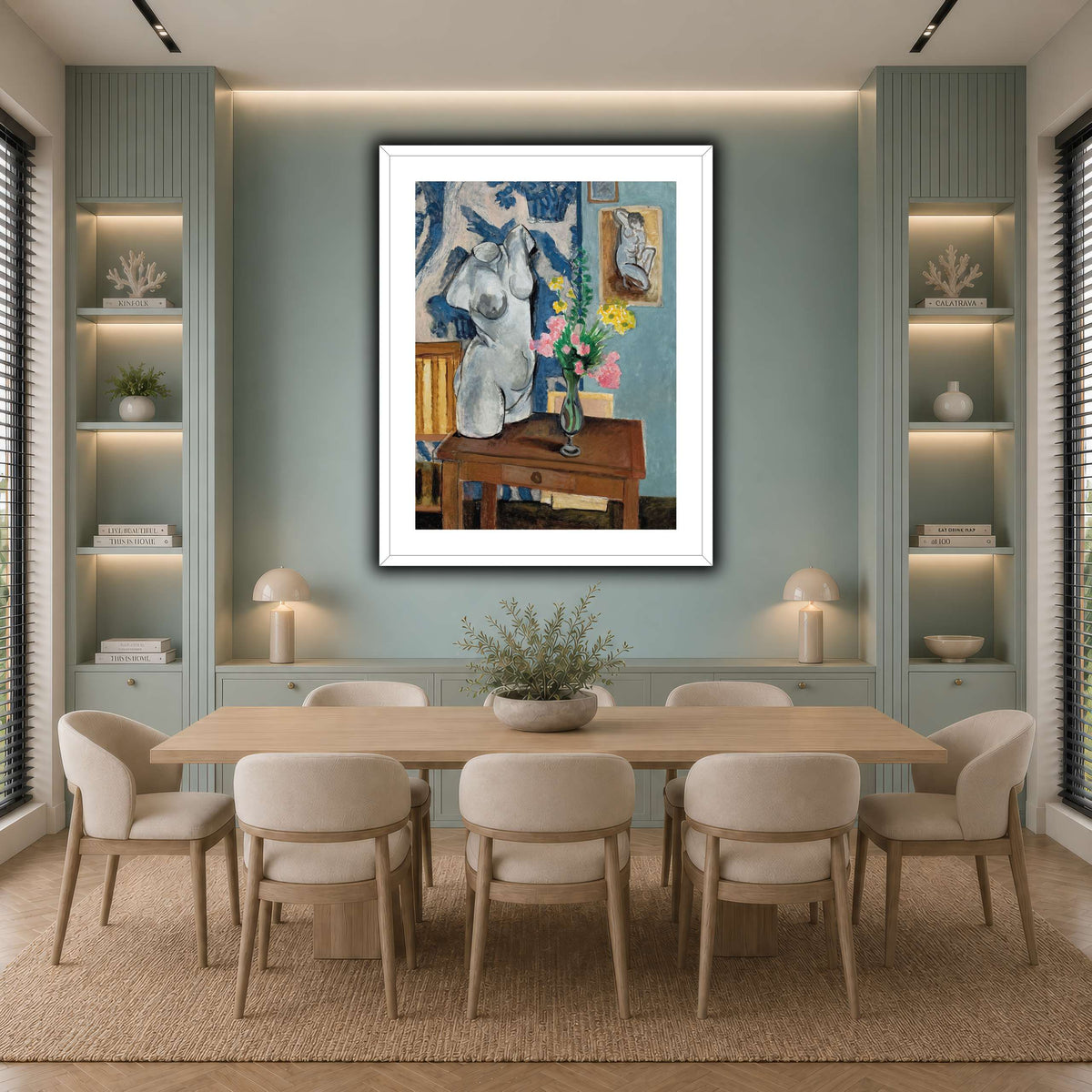 Le_Torse_en_plâtre_Henri_Matisse cool-dining