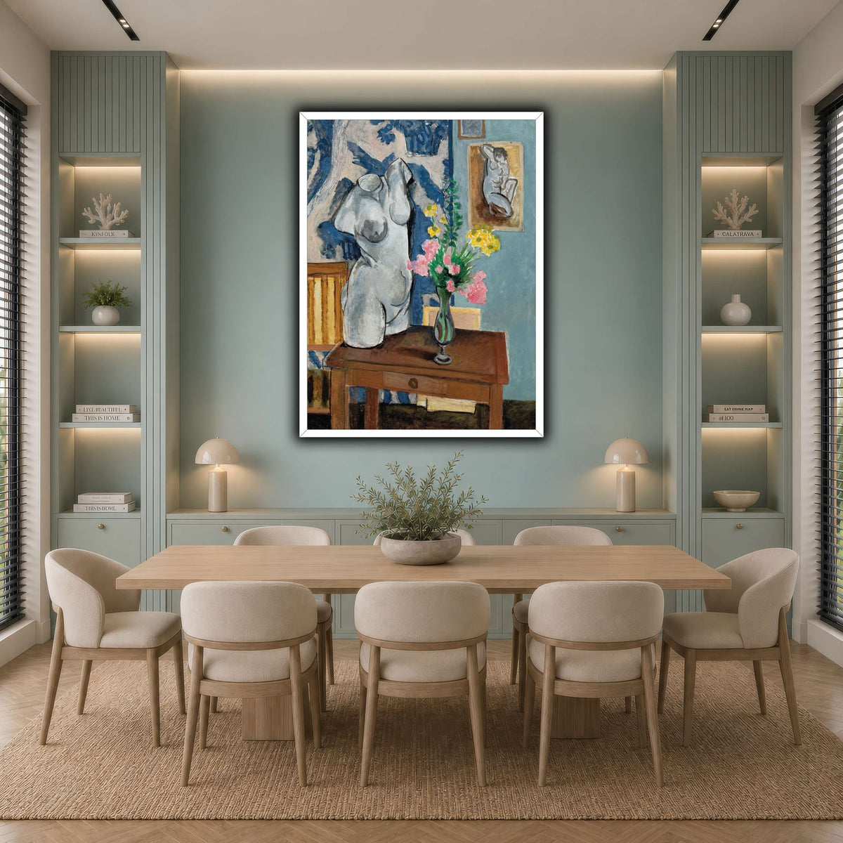 Le_Torse_en_plâtre_Henri_Matisse cool-dining