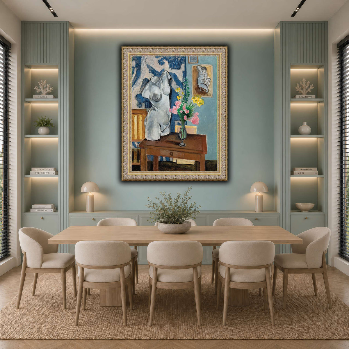 Le_Torse_en_plâtre_Henri_Matisse cool-dining