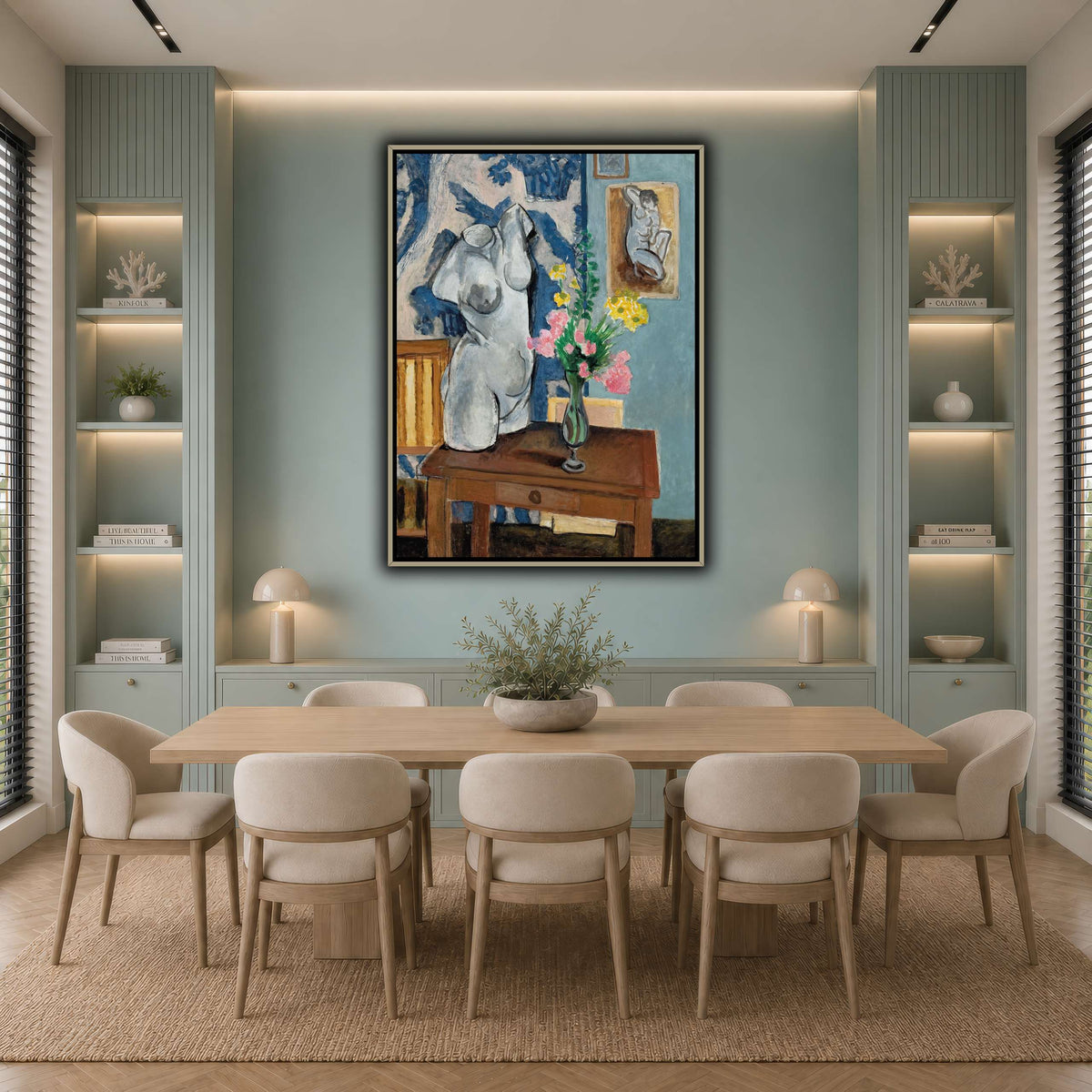 Le_Torse_en_plâtre_Henri_Matisse cool-dining