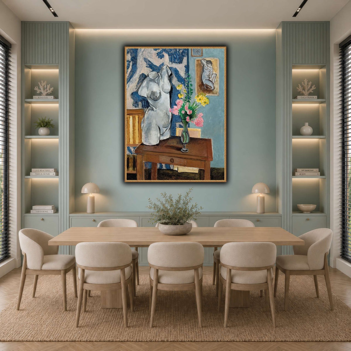 Le_Torse_en_plâtre_Henri_Matisse cool-dining