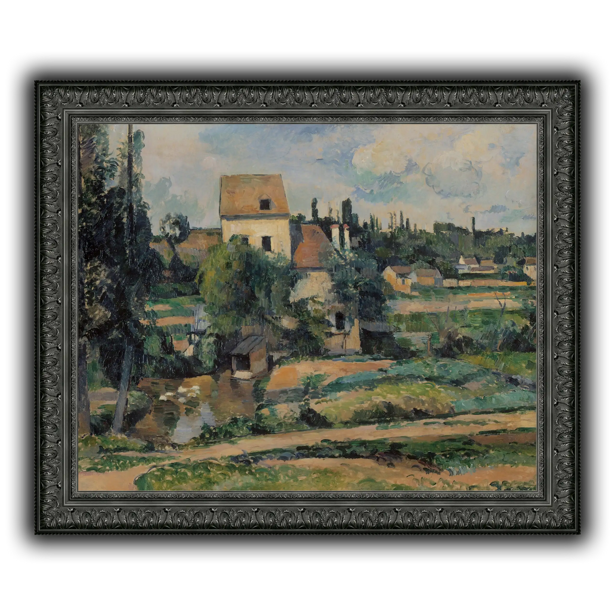 Le_moulin_sur_la_Couleuvre_Paul_Cezanne