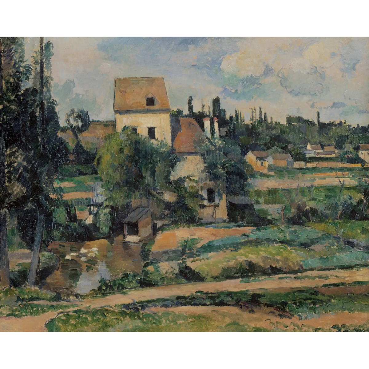 Le_moulin_sur_la_Couleuvre_Paul_Cezanne