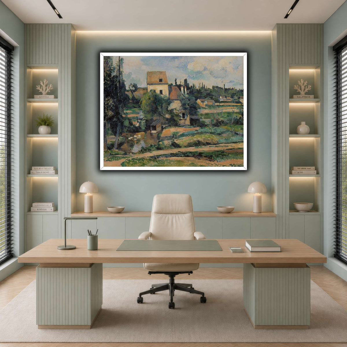 Le_moulin_sur_la_Couleuvre_Paul_Cezanne cool-office