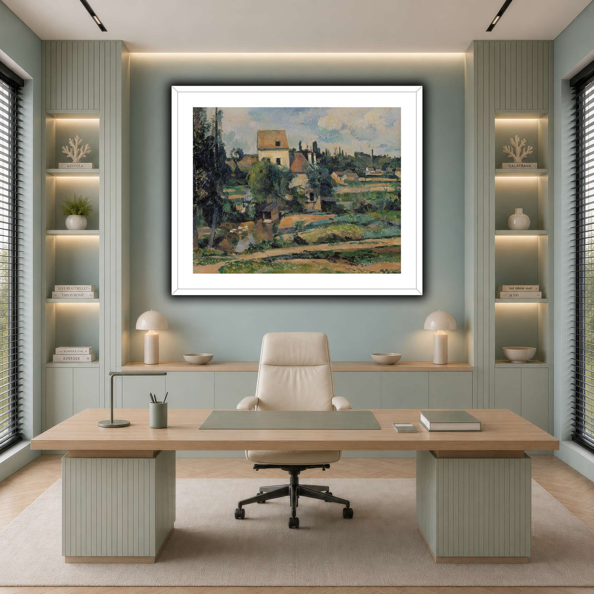Le_moulin_sur_la_Couleuvre_Paul_Cezanne cool-office