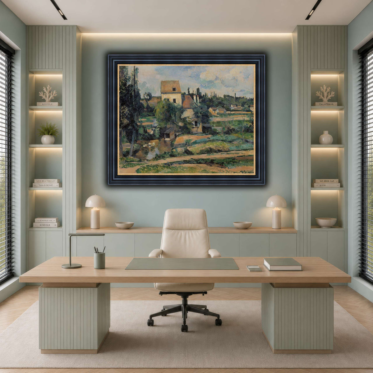 Le_moulin_sur_la_Couleuvre_Paul_Cezanne cool-office