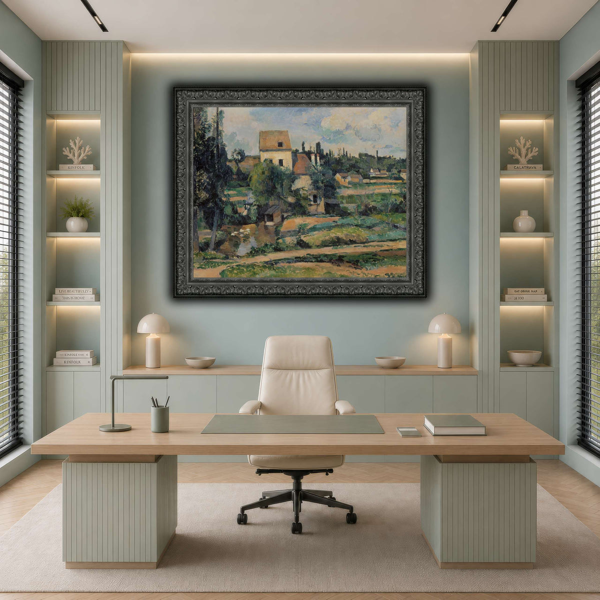 Le_moulin_sur_la_Couleuvre_Paul_Cezanne cool-office