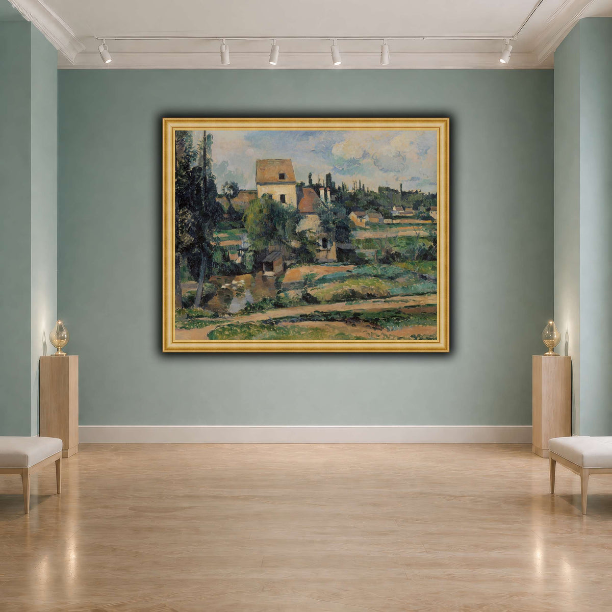 Le_moulin_sur_la_Couleuvre_Paul_Cezanne cool-agallery