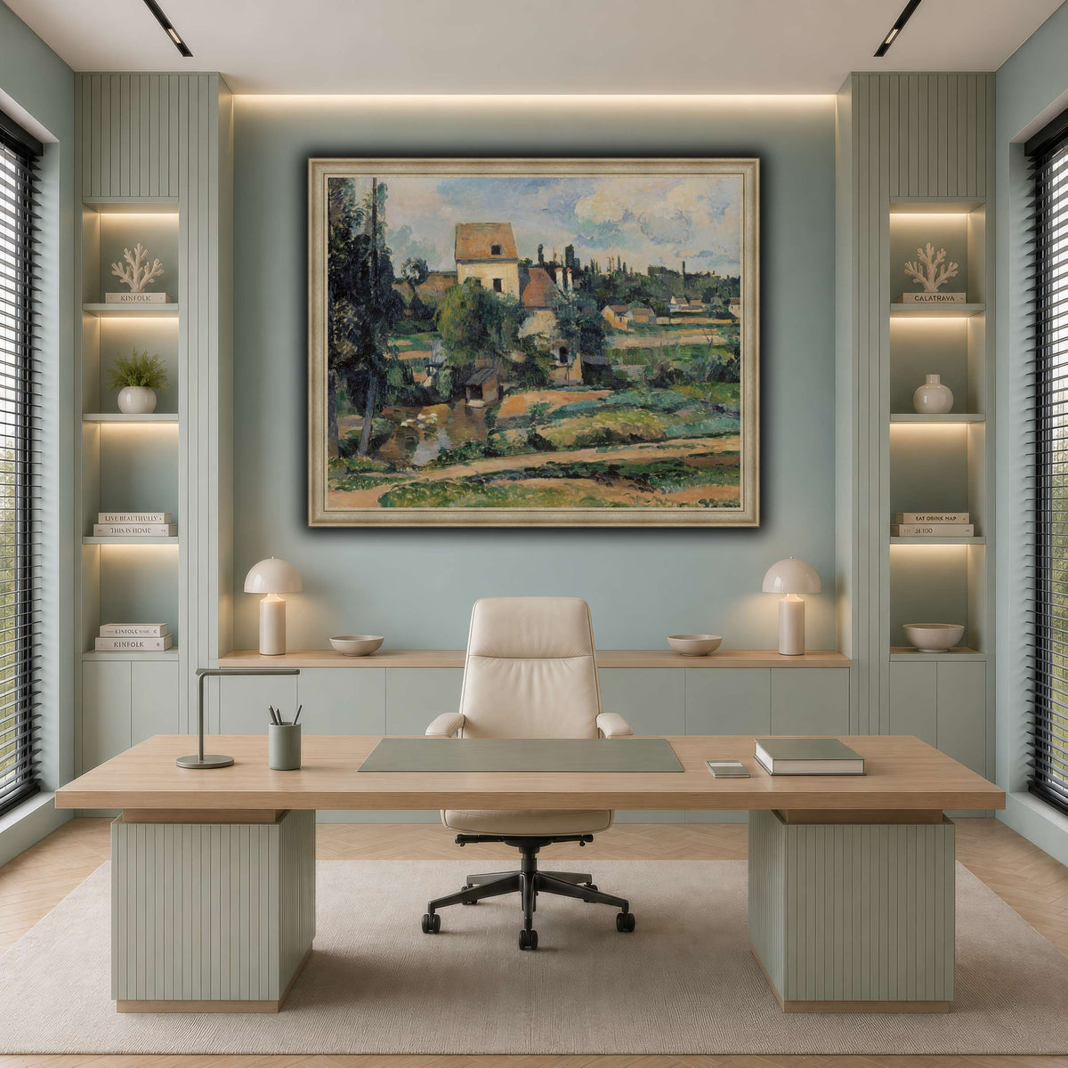 Le_moulin_sur_la_Couleuvre_Paul_Cezanne cool-office