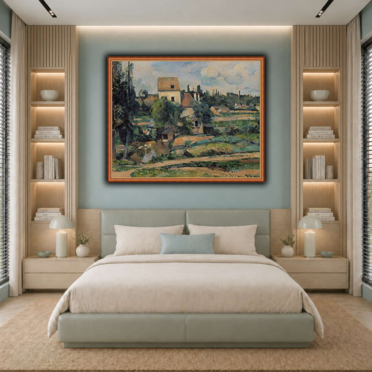 Le_moulin_sur_la_Couleuvre_Paul_Cezanne cool-bedroom