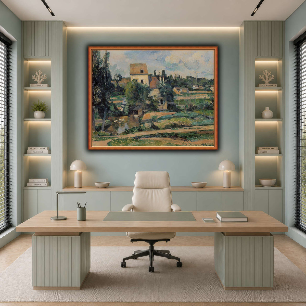 Le_moulin_sur_la_Couleuvre_Paul_Cezanne cool-office