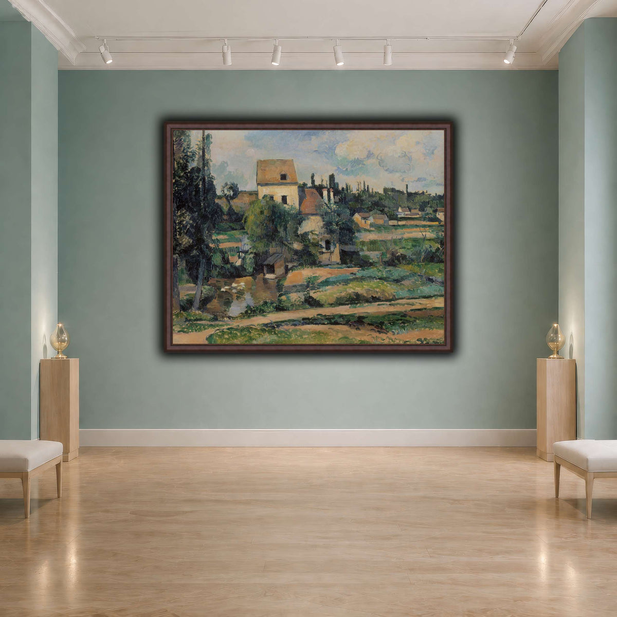 Le_moulin_sur_la_Couleuvre_Paul_Cezanne cool-agallery