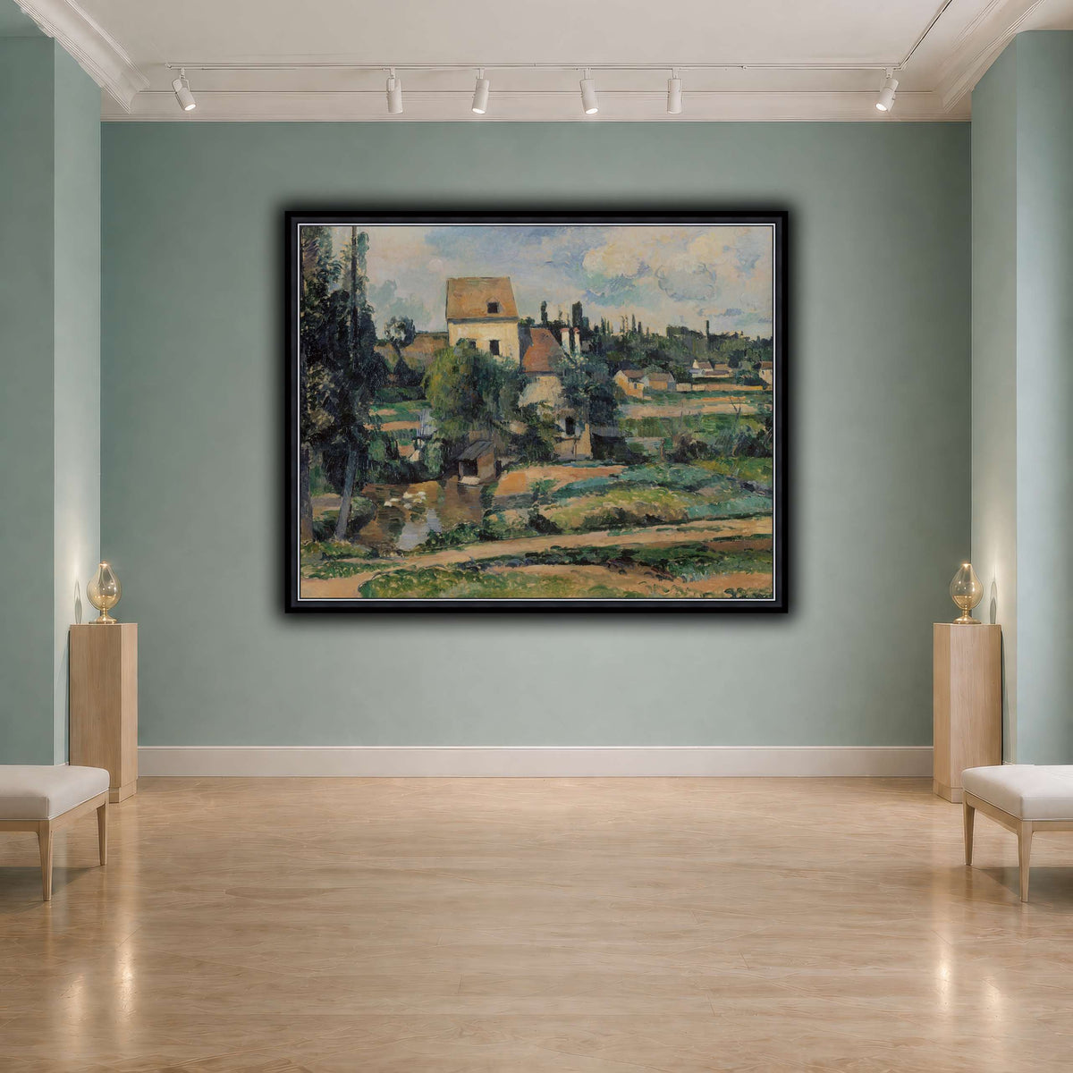 Le_moulin_sur_la_Couleuvre_Paul_Cezanne cool-agallery