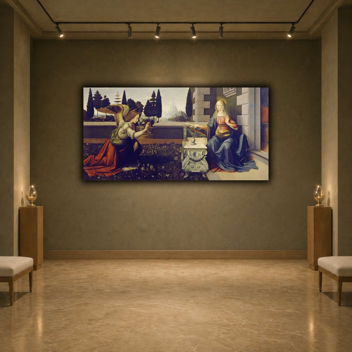 Leonardo_da_Vinci_-_Annunciazione earth-agallery
