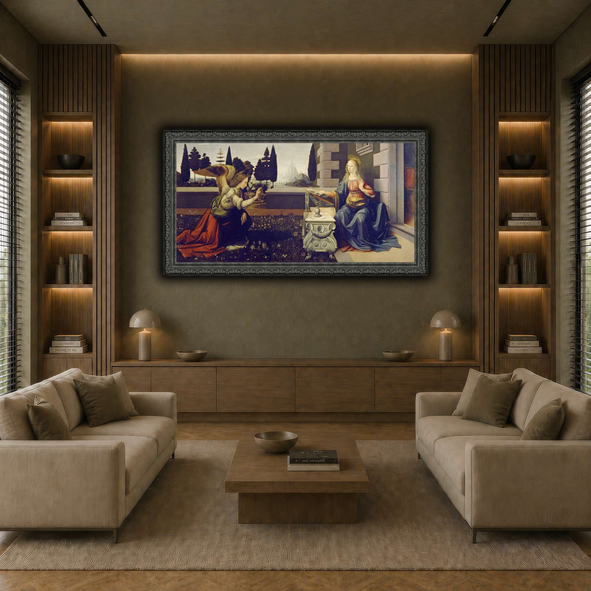 Leonardo_da_Vinci_-_Annunciazione earth-living room