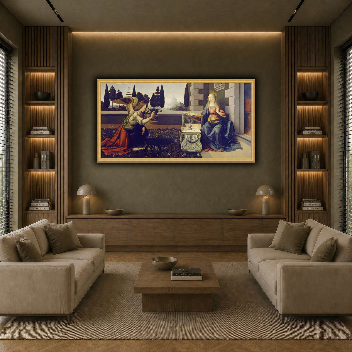 Leonardo_da_Vinci_-_Annunciazione earth-living room