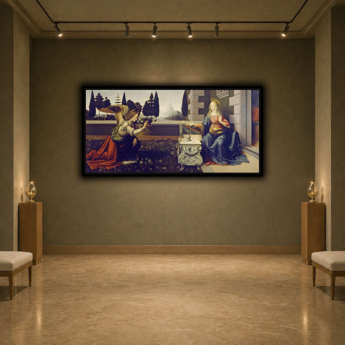 Leonardo_da_Vinci_-_Annunciazione earth-agallery