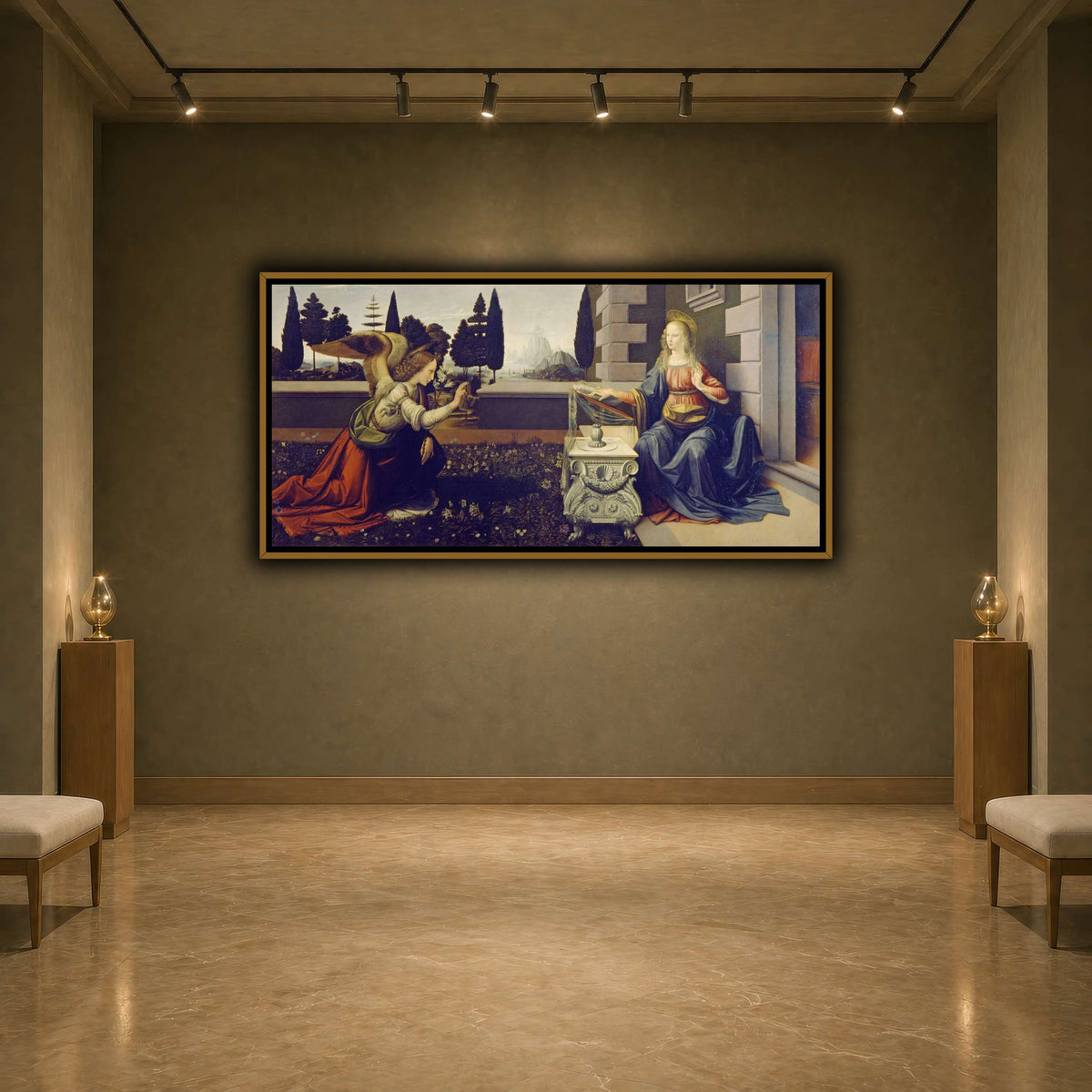 Leonardo_da_Vinci_-_Annunciazione earth-agallery