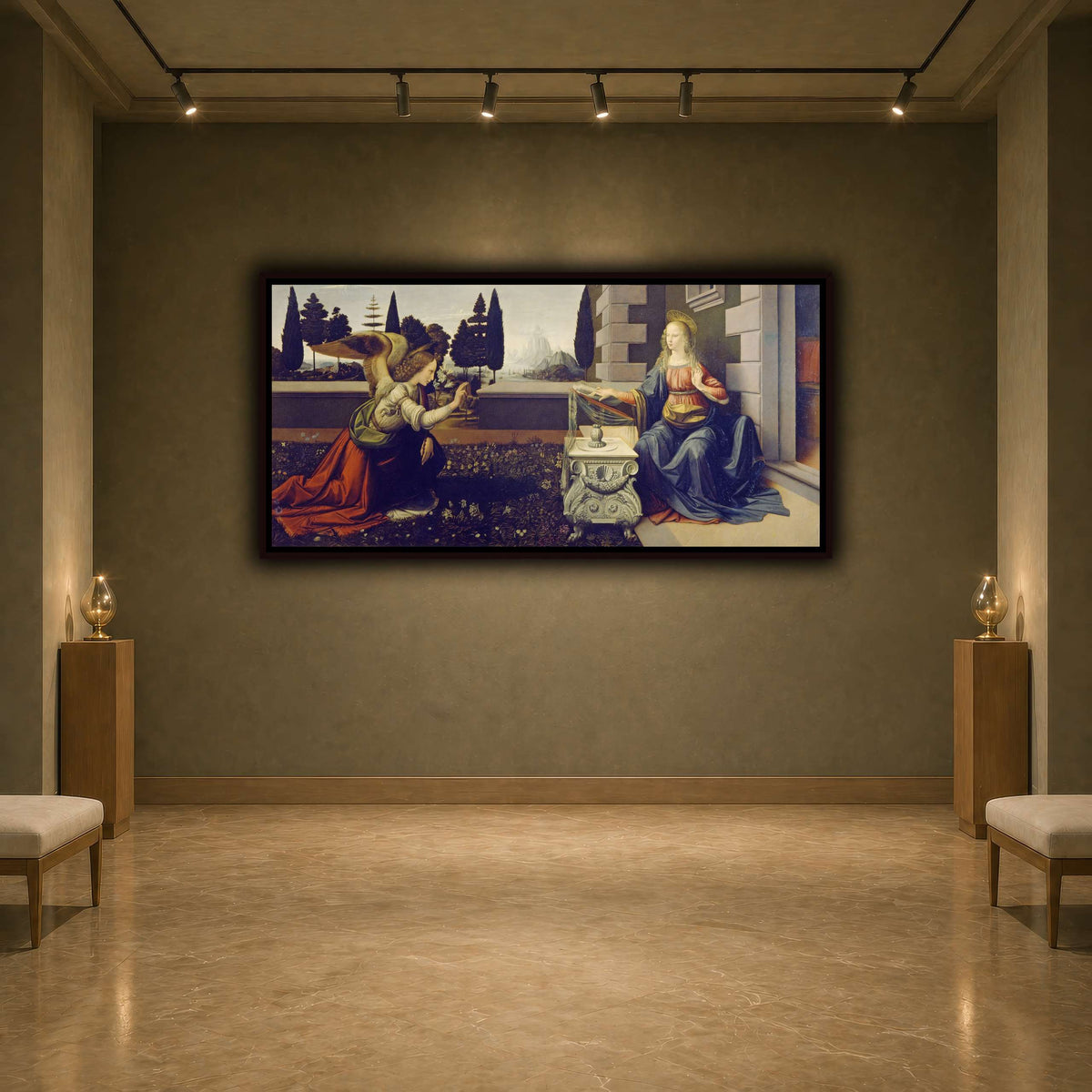 Leonardo_da_Vinci_-_Annunciazione earth-agallery