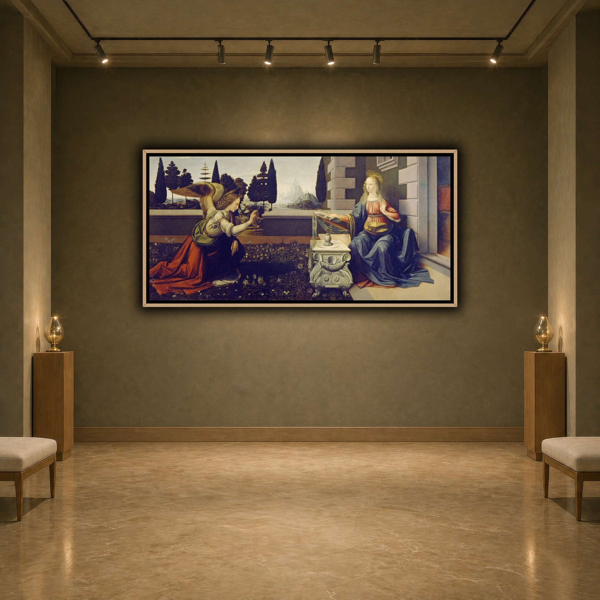 Leonardo_da_Vinci_-_Annunciazione earth-agallery