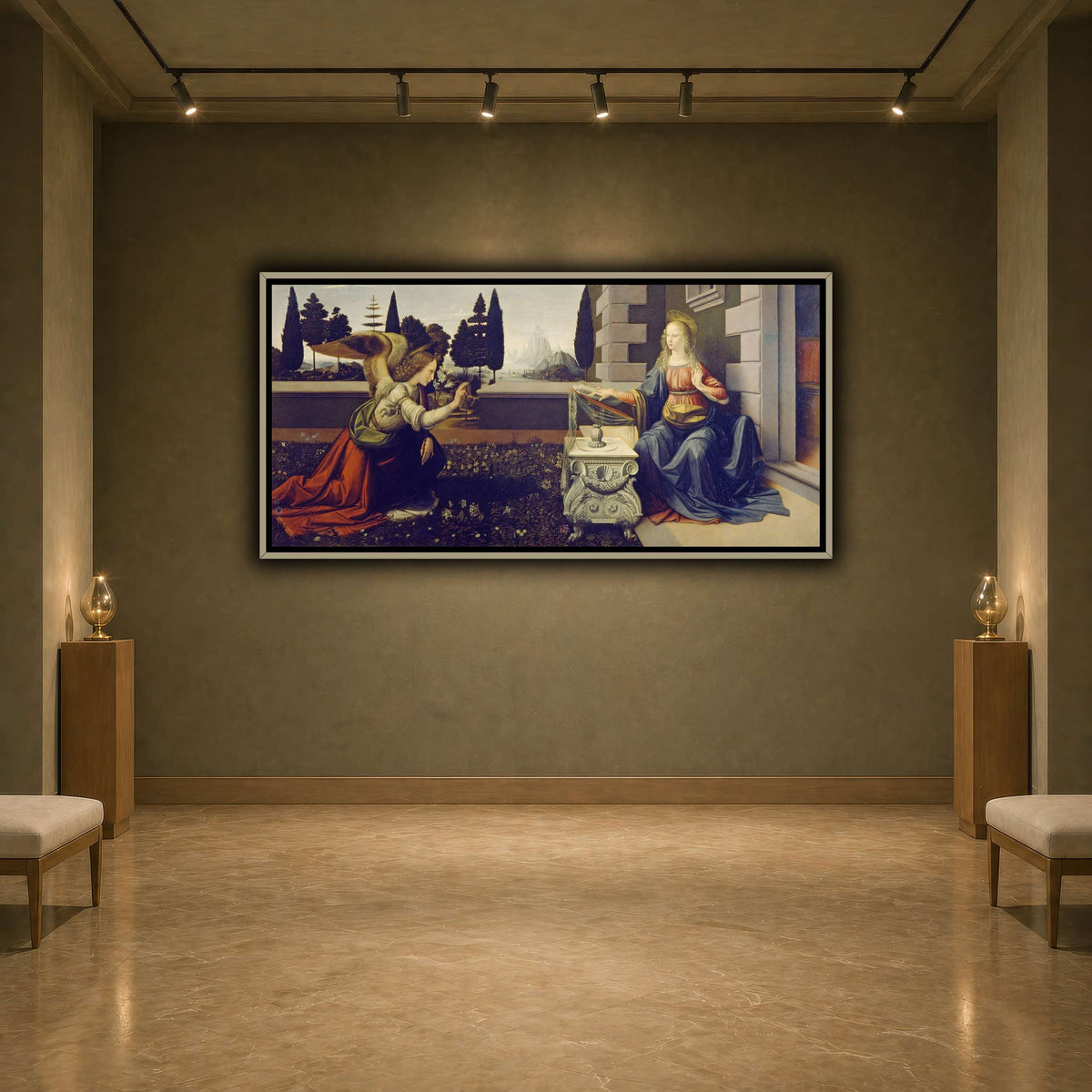 Leonardo_da_Vinci_-_Annunciazione earth-agallery