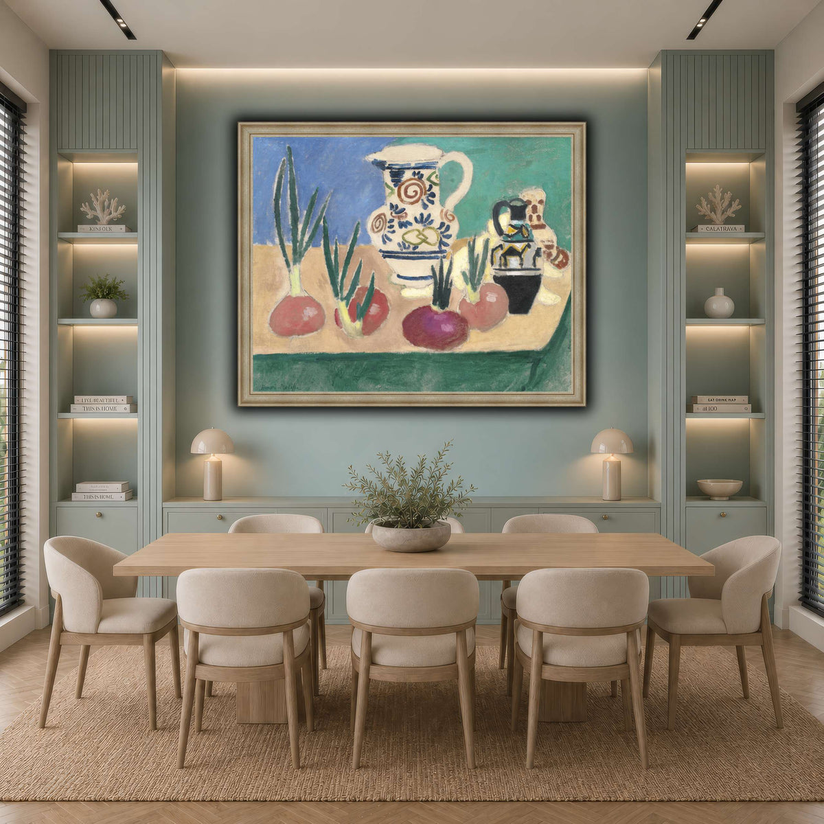 Les_Oignons_roses_Henri_Matisse cool-dining