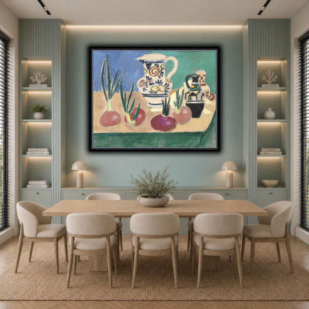 Les_Oignons_roses_Henri_Matisse cool-dining
