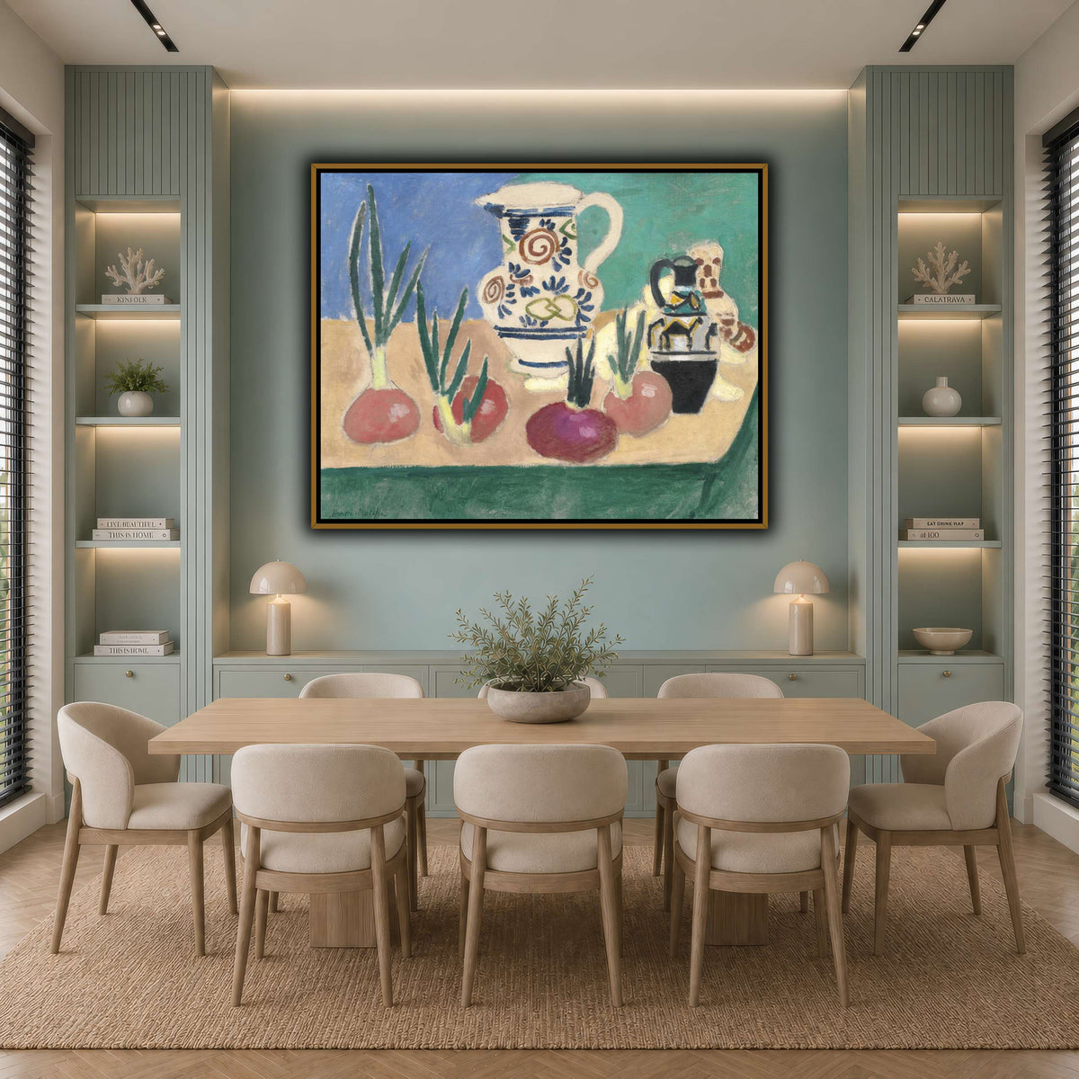 Les_Oignons_roses_Henri_Matisse cool-dining