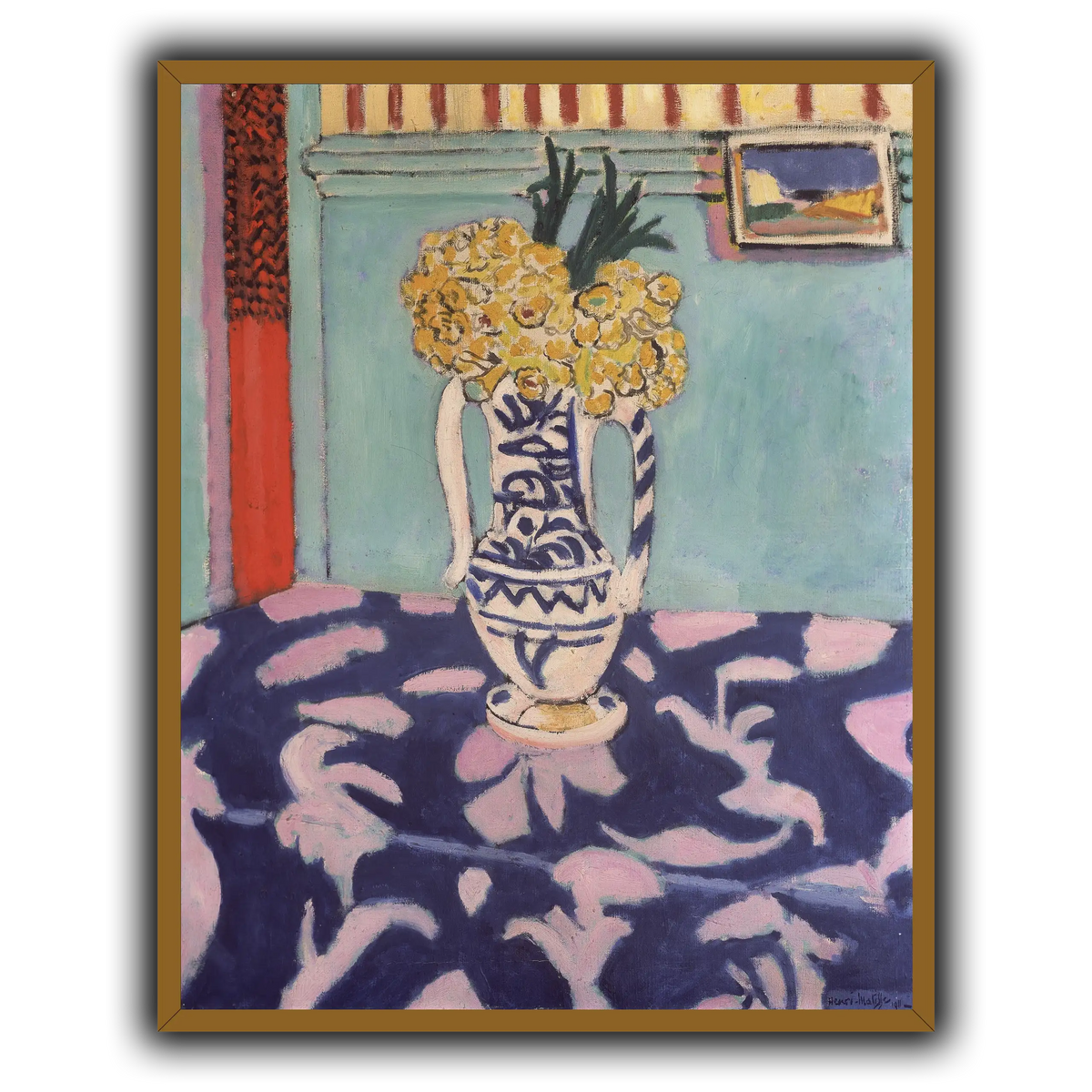 Les_coucous,_tapis_bleu_et_rose_Henri_Matisse