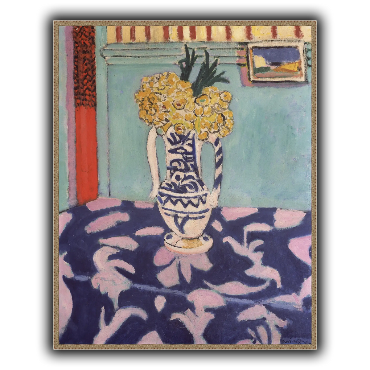 Les_coucous,_tapis_bleu_et_rose_Henri_Matisse