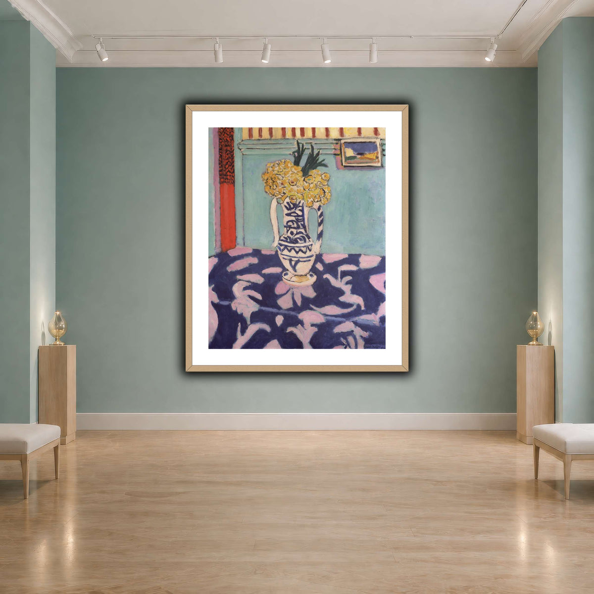 Les_coucous,_tapis_bleu_et_rose_Henri_Matisse cool-agallery