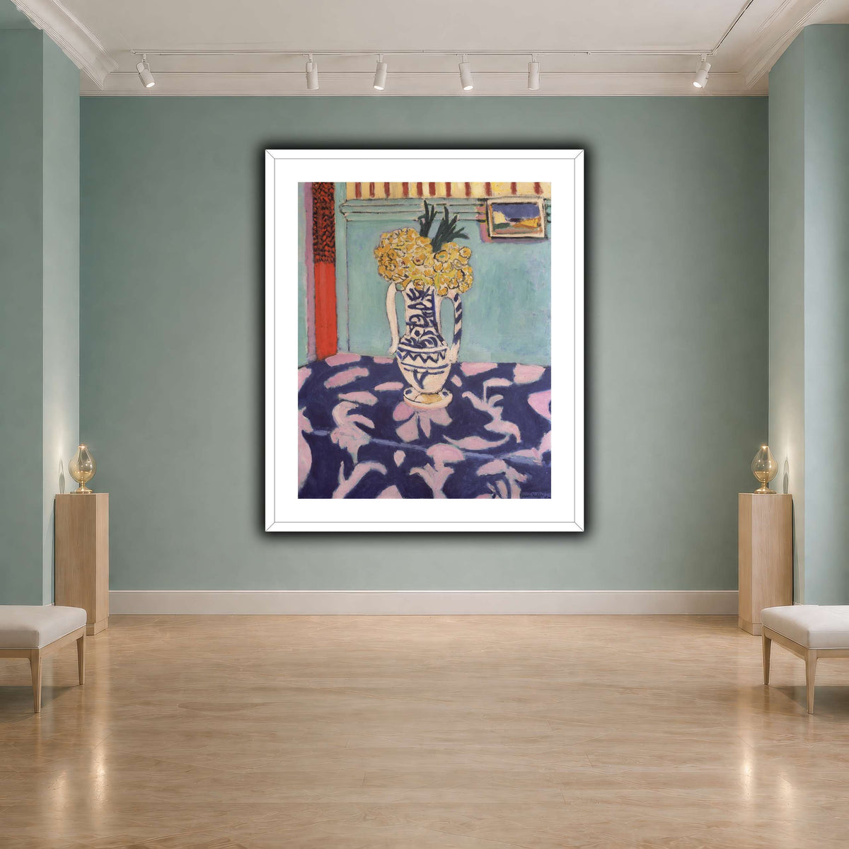 Les_coucous,_tapis_bleu_et_rose_Henri_Matisse cool-agallery