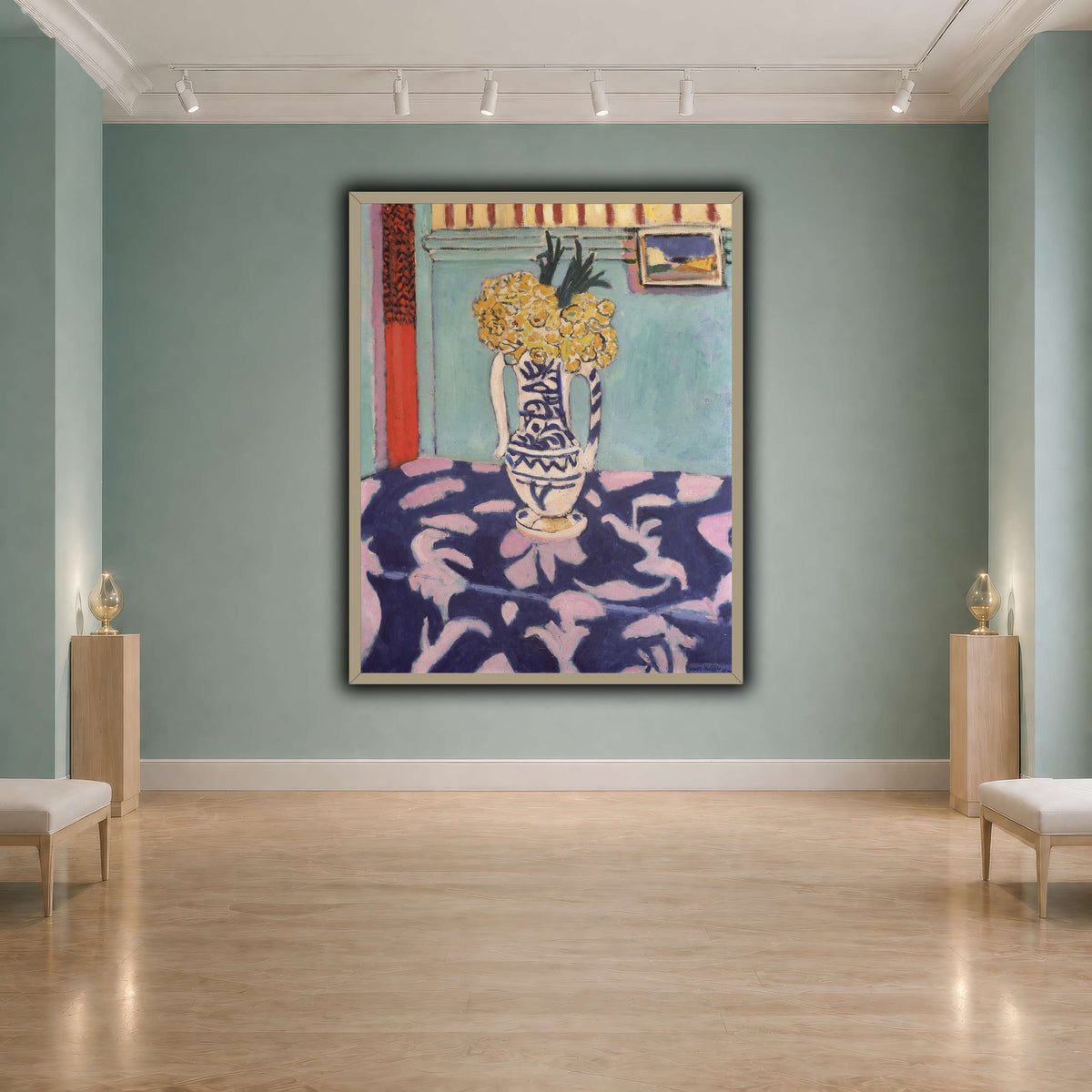 Les_coucous,_tapis_bleu_et_rose_Henri_Matisse cool-agallery