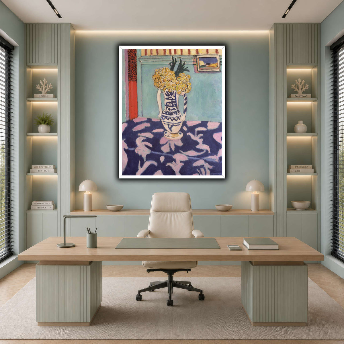 Les_coucous,_tapis_bleu_et_rose_Henri_Matisse cool-office