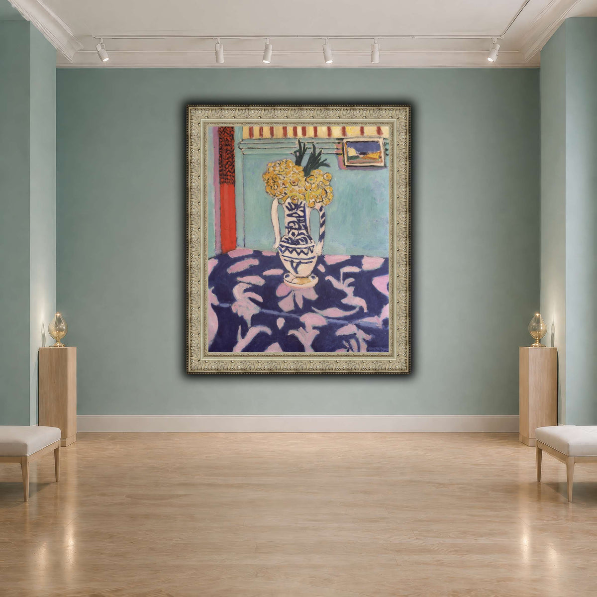 Les_coucous,_tapis_bleu_et_rose_Henri_Matisse cool-agallery