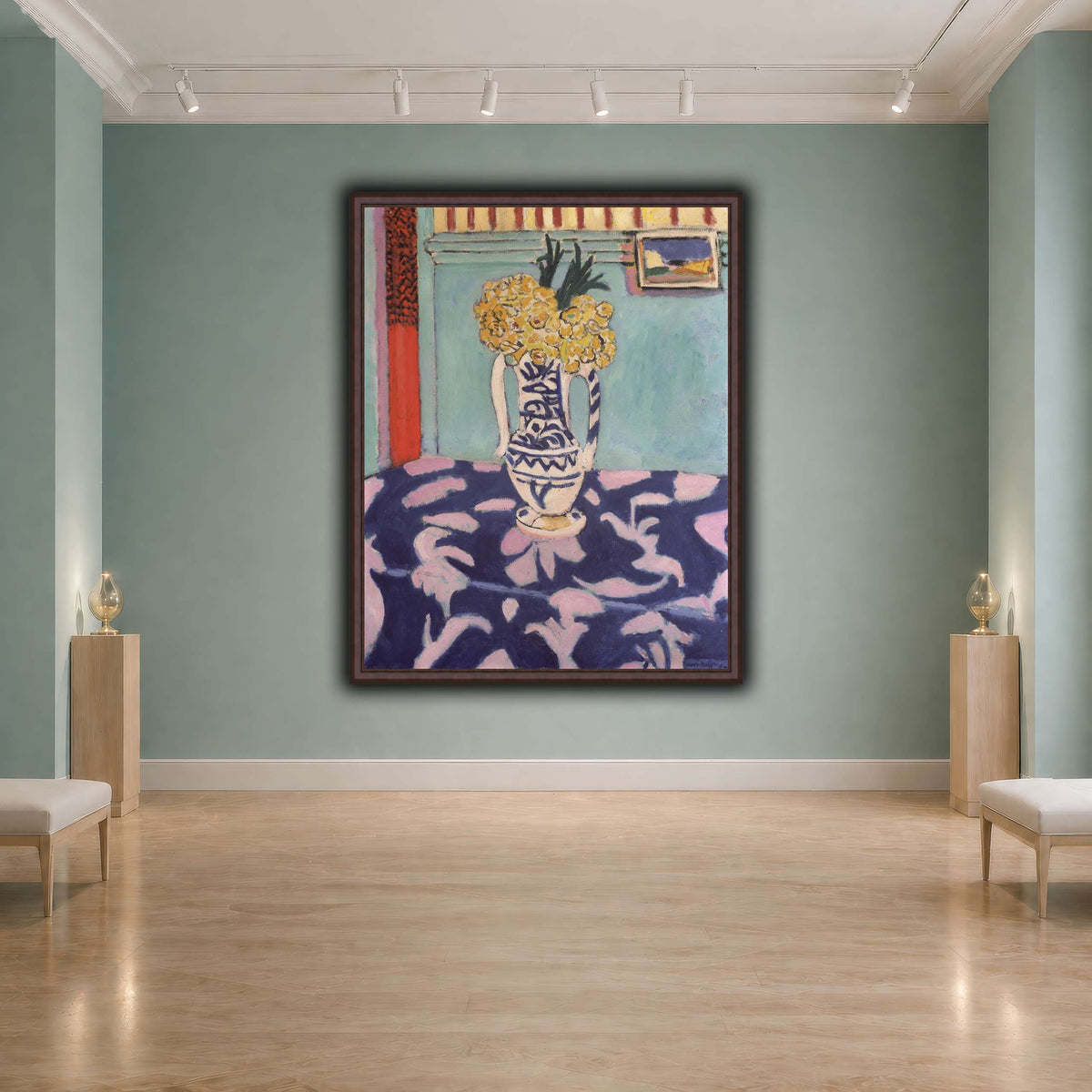 Les_coucous,_tapis_bleu_et_rose_Henri_Matisse cool-agallery