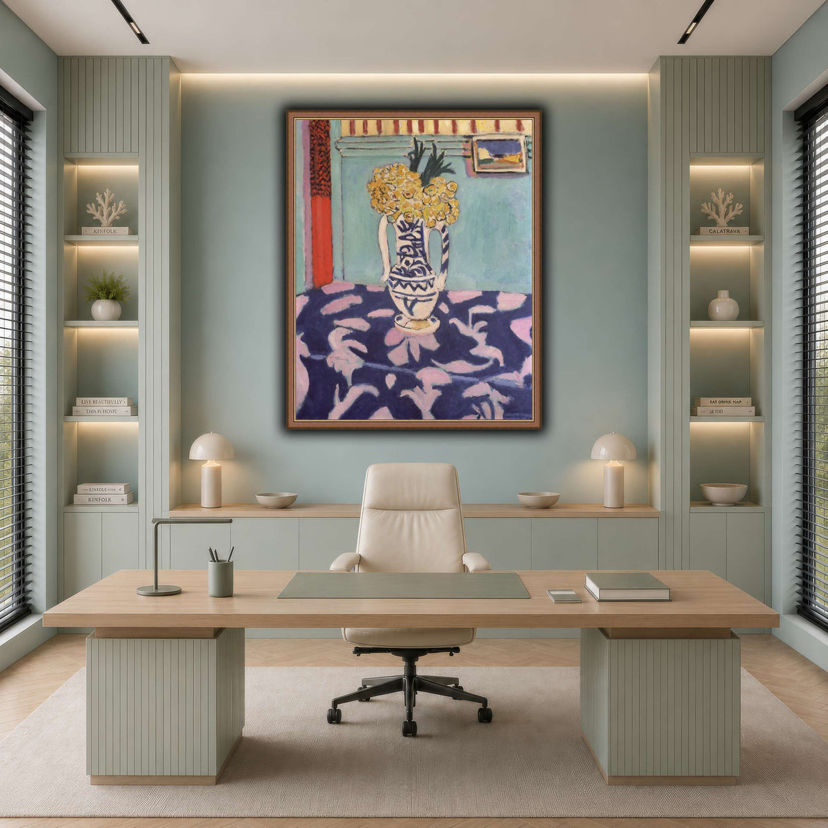 Les_coucous,_tapis_bleu_et_rose_Henri_Matisse cool-office