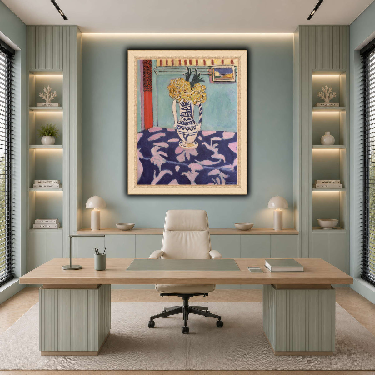 Les_coucous,_tapis_bleu_et_rose_Henri_Matisse cool-office