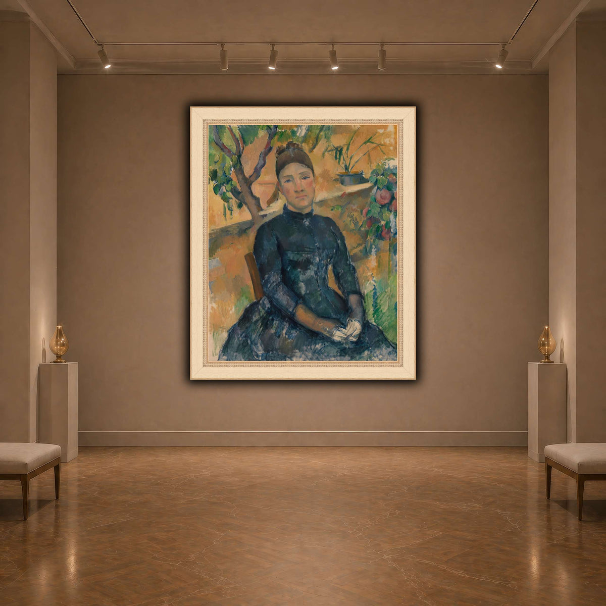 Madame_Cézanne__Paul_Cezanne dark neutral-agallery