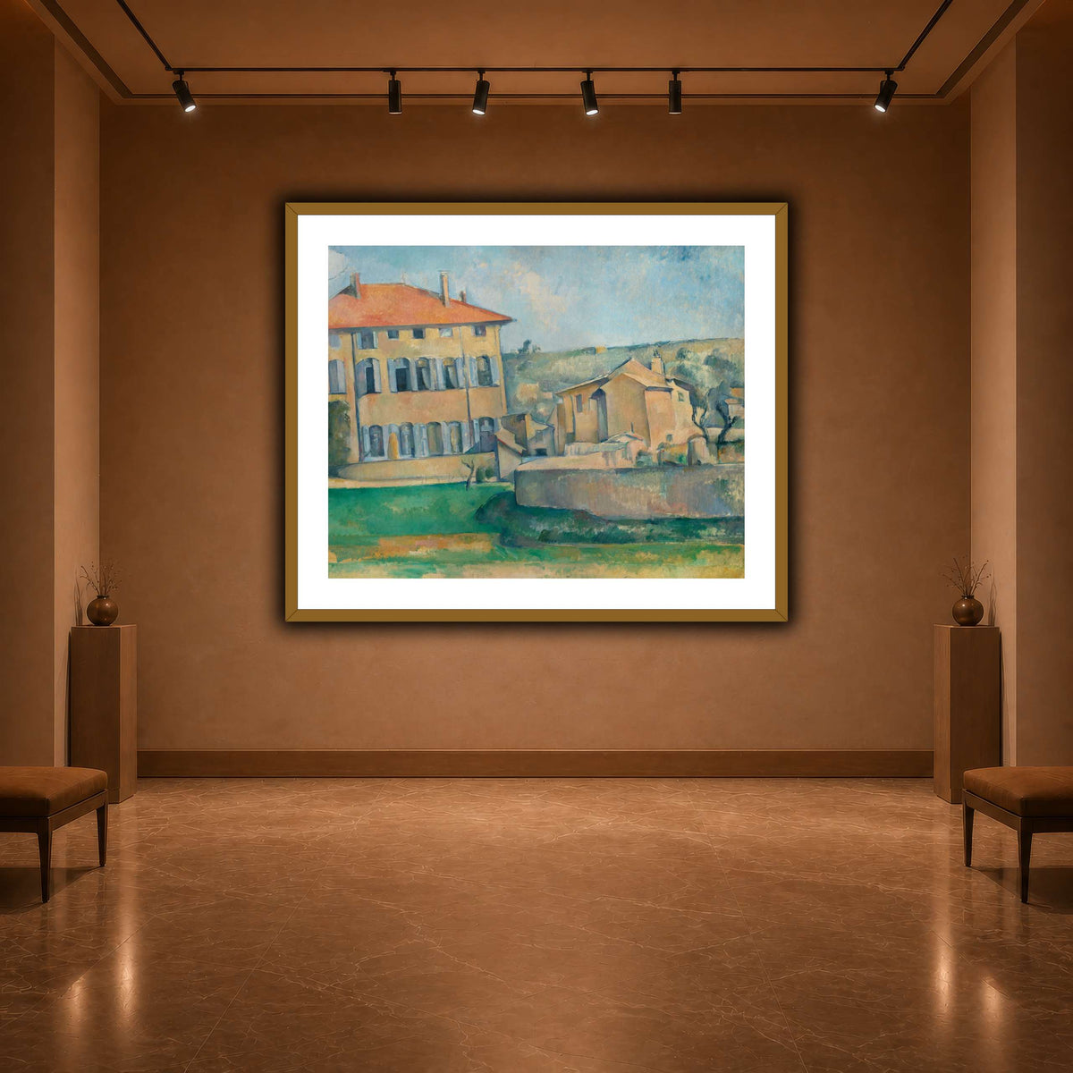 Maison_et_ferme_du_Jas_de_Bouffan,_par_by_Paul_Cezanne warm-agallery