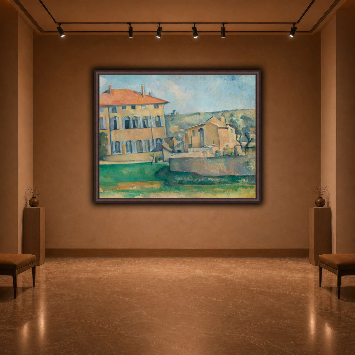 Maison_et_ferme_du_Jas_de_Bouffan,_par_by_Paul_Cezanne warm-agallery