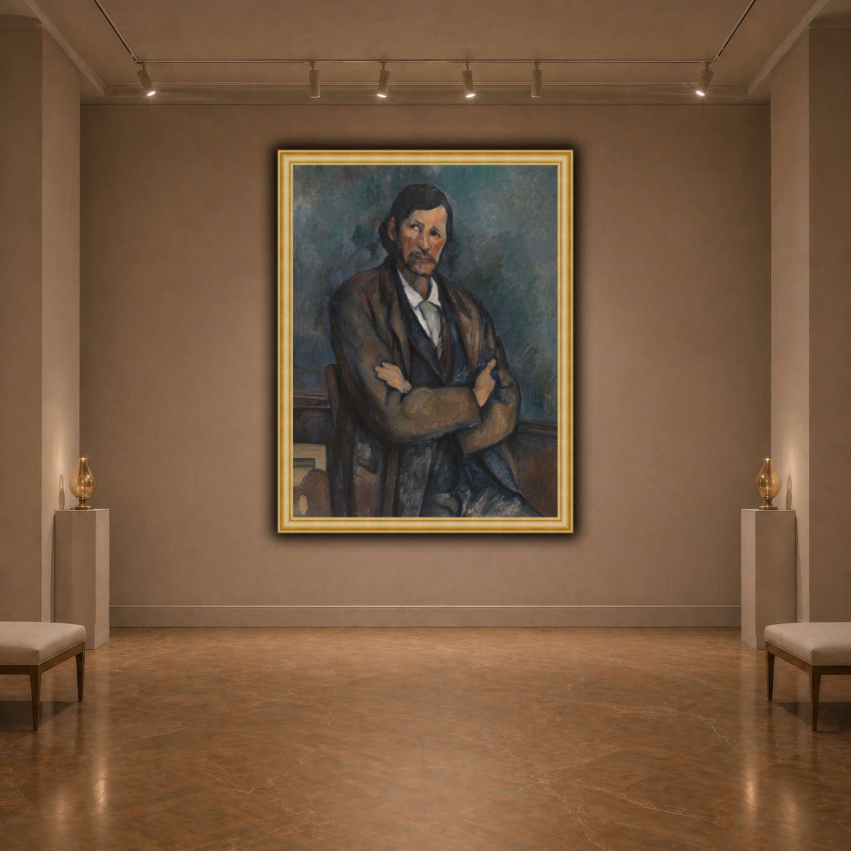 Man_With_Crossed_Arms_Paul_Cezanne dark neutral-agallery