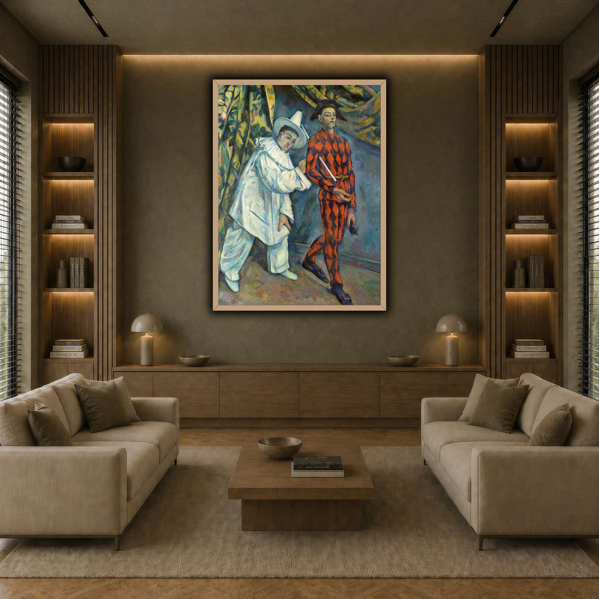 Mardi_gras_Paul_Cezanne earth-living room